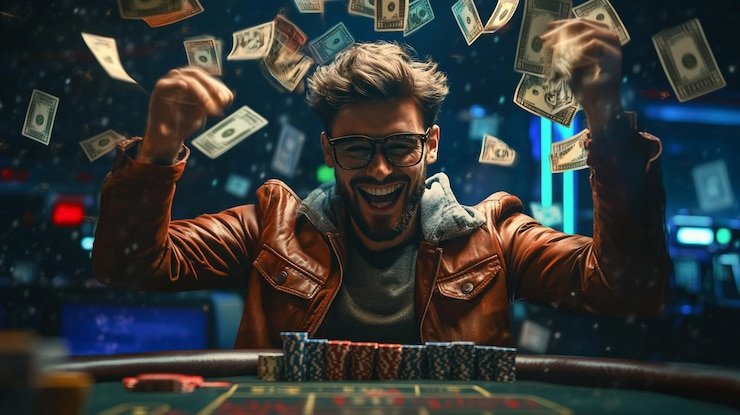 permainan slot platform showing live-dealer tables, slot games, and sportsbook interface on mobile and desktop